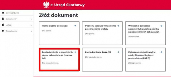 pit po terminie czynny zal PIT po terminie, czynny żal w e Urzad Skarbowy